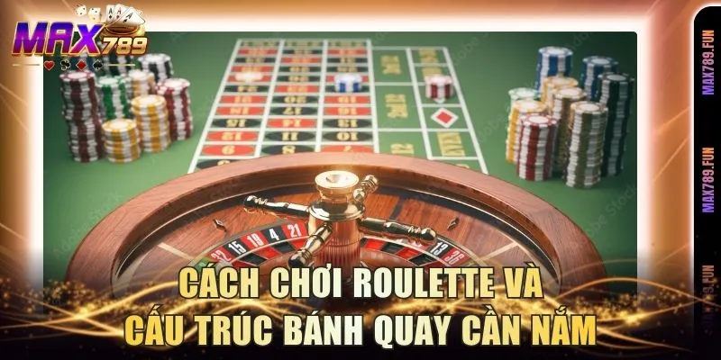 Cách chơi roulette và cấu trúc bánh quay cần nắm