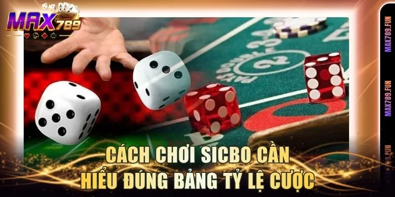 Cách chơi sicbo cần hiểu đúng bảng tỷ lệ cược